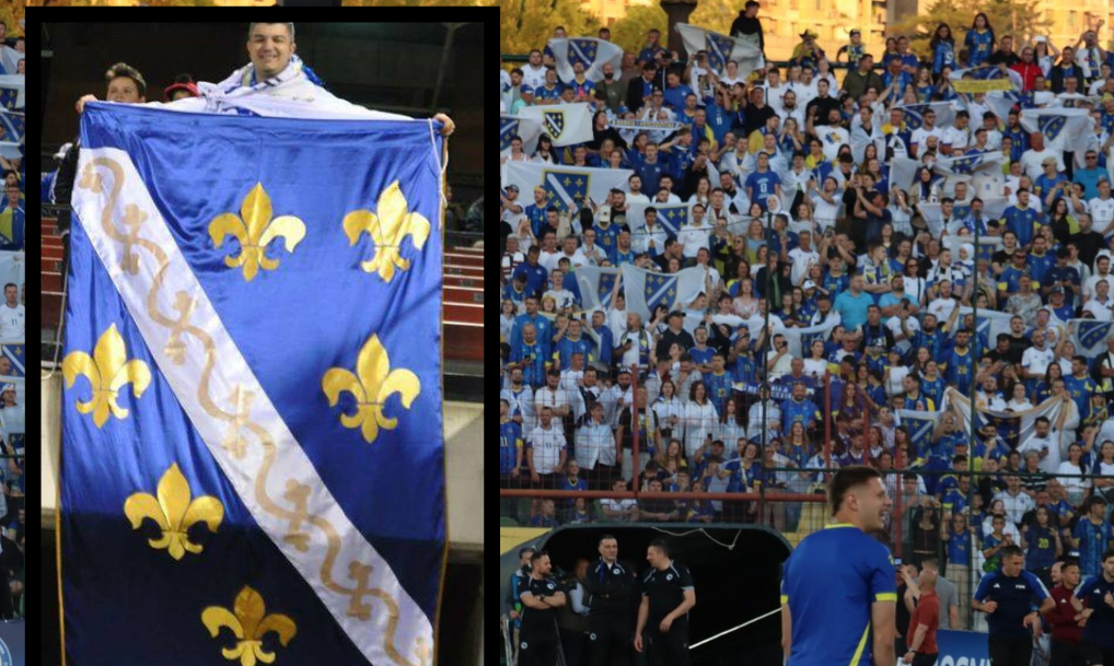 Velika vijest za navijače BiH: FIFA dala zeleno svjetlo za zastavu s ljiljanima